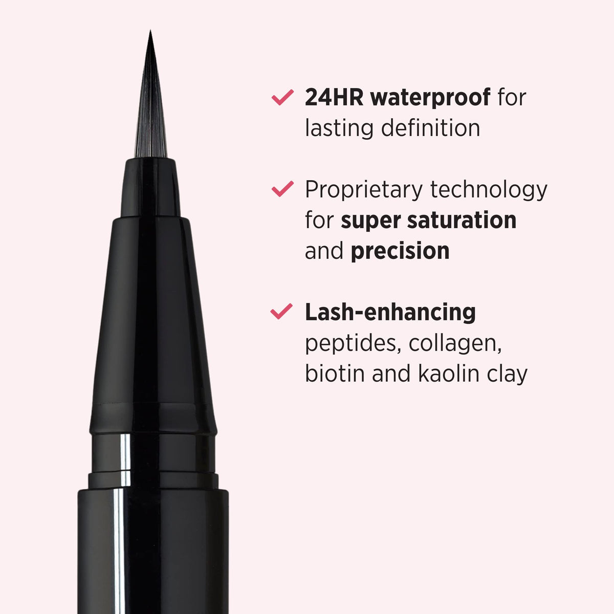 IT Cosmetics Superhero Waterproof Black Liquid Eyeliner Pen