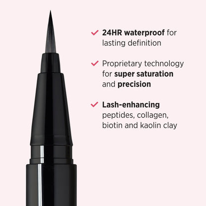 IT Cosmetics Superhero Waterproof Black Liquid Eyeliner Pen