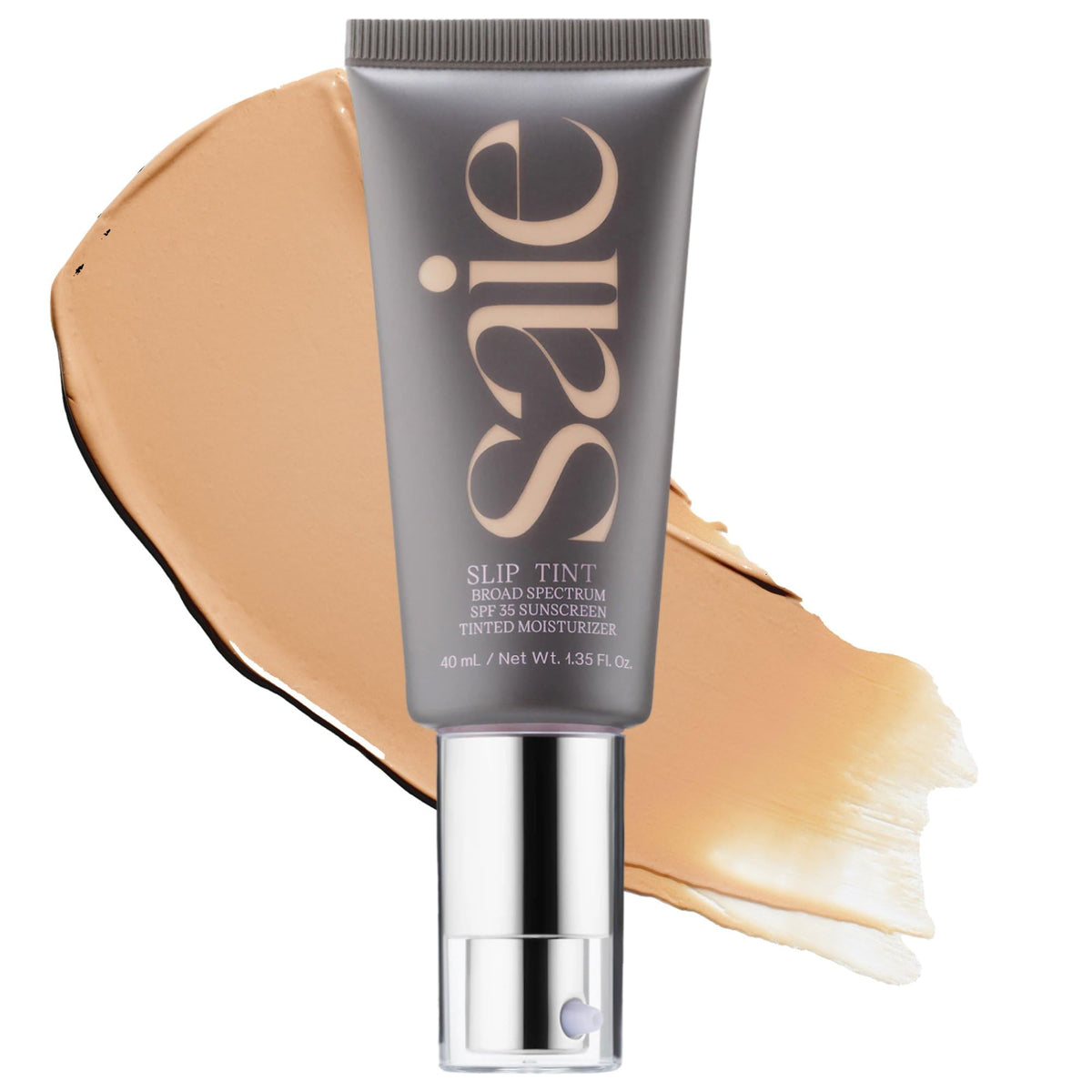 Saie Slip Tint Tinted Sunscreen for Face, SPF 35, Three (1.35 oz)