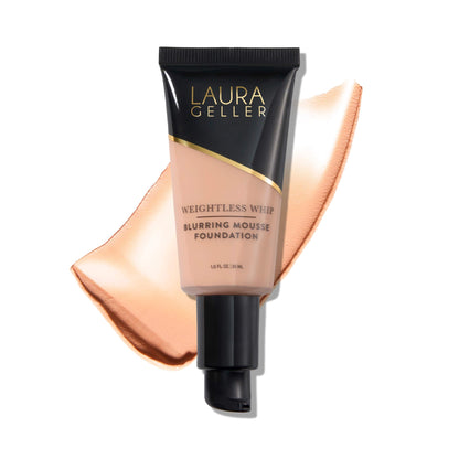 LAURA GELLER Weightless Whip Mousse Foundation, Buildable- Fair