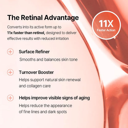 mixsoon PDRN Collagen Retinal 6 Capsule Serum, Retinal Copper Peptides Serum With Niacinamide, Firming Serum for Fine Lines & Texture Care, 30ml / 1.01 Fl. Oz Korean Glass Skin Care