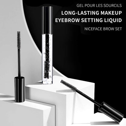 DAGEDA 2Pcs Clear Eyebrow Setting Gel, Waterproof Brow Fix Gel, Non-sticky