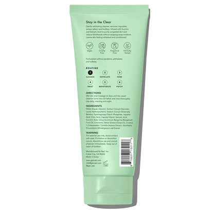 Rael Miracle Clear Facial Cleanser Face Wash (Exfoliating Cleanser, 5.1 oz)