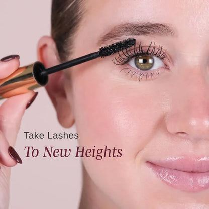 Wander Beauty Women's Mile High Club Volume and Length Mascara, Jet Black, One Size