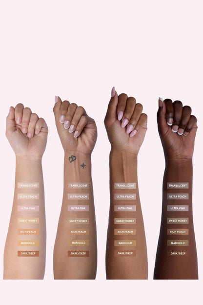One Size Ultimate Blurring Setting Powder Full- Translucent - for Fair to Dark Skin Tones, 1.2 Ounce (Pack of 1)