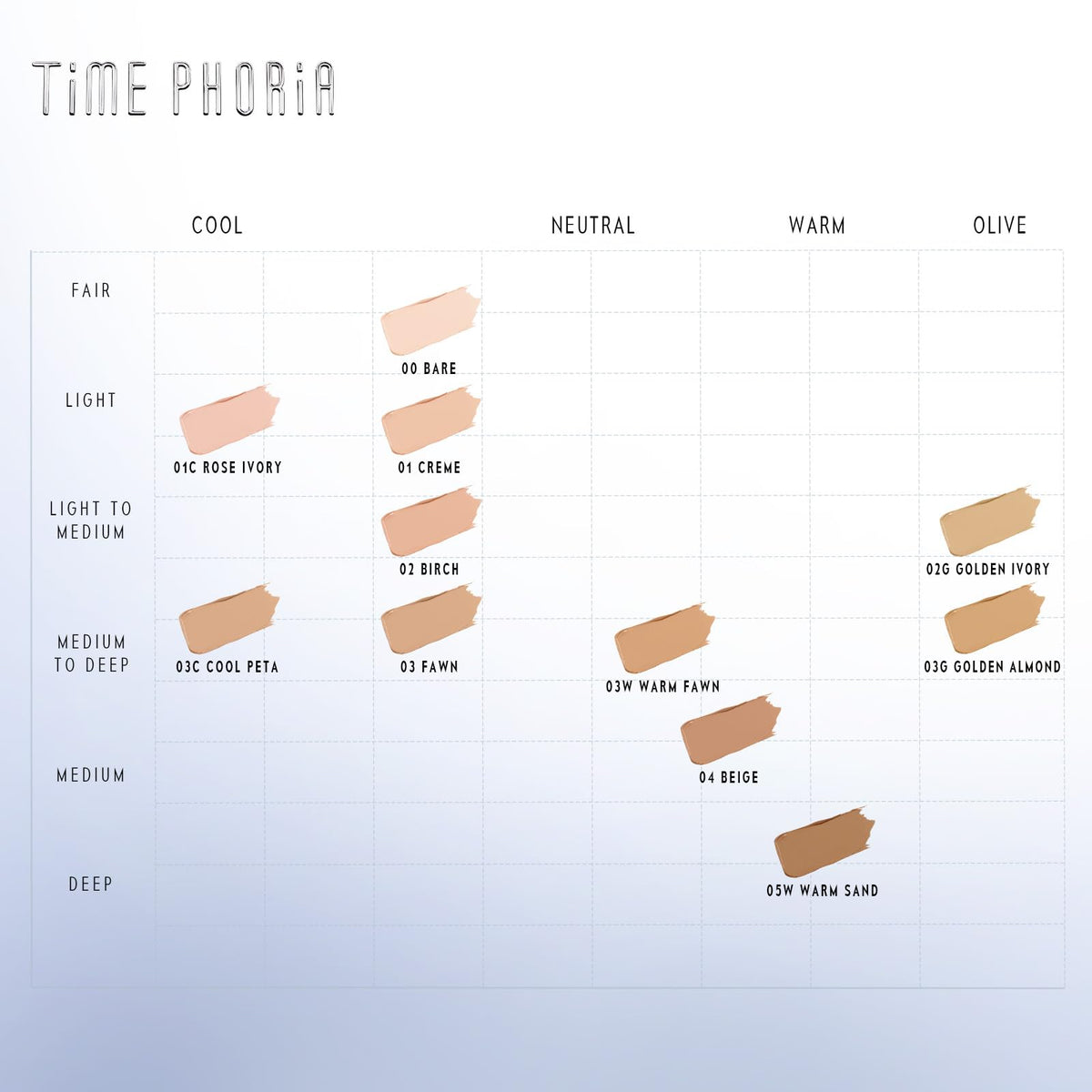 TIMEPHORIA Timeless FixionI Skin Tint Stick Foundation Satin Finish 02BIRCH
