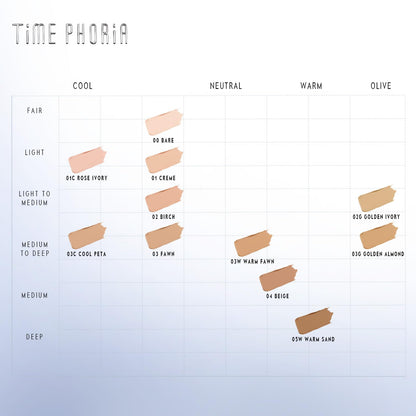 TIMEPHORIA Timeless FixionI Skin Tint Stick Foundation Satin Finish 02BIRCH