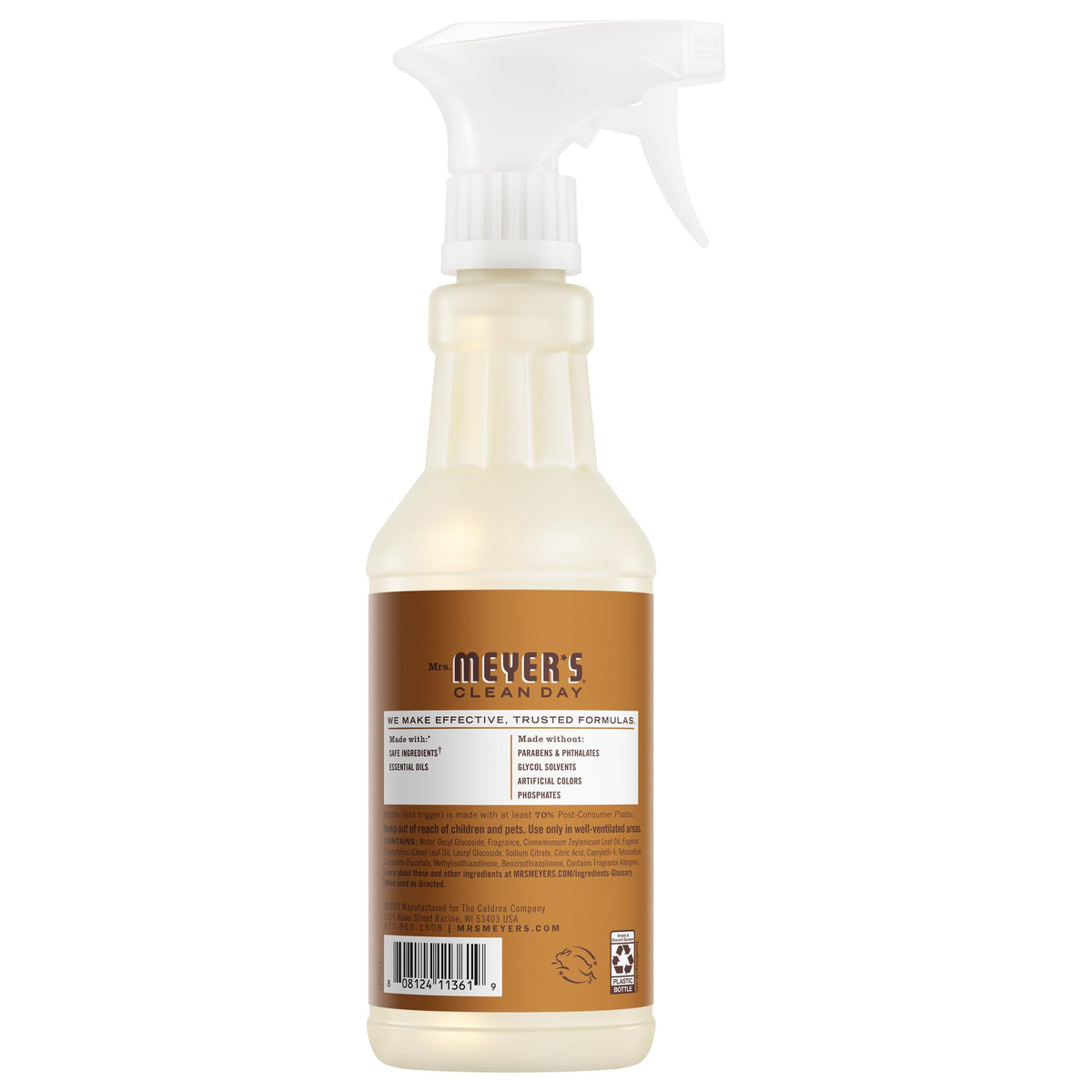 MRS. MEYER'S CLEAN DAY Multi-Surface Cleaner, Acorn Spice, 16 fl oz, 3 Pack