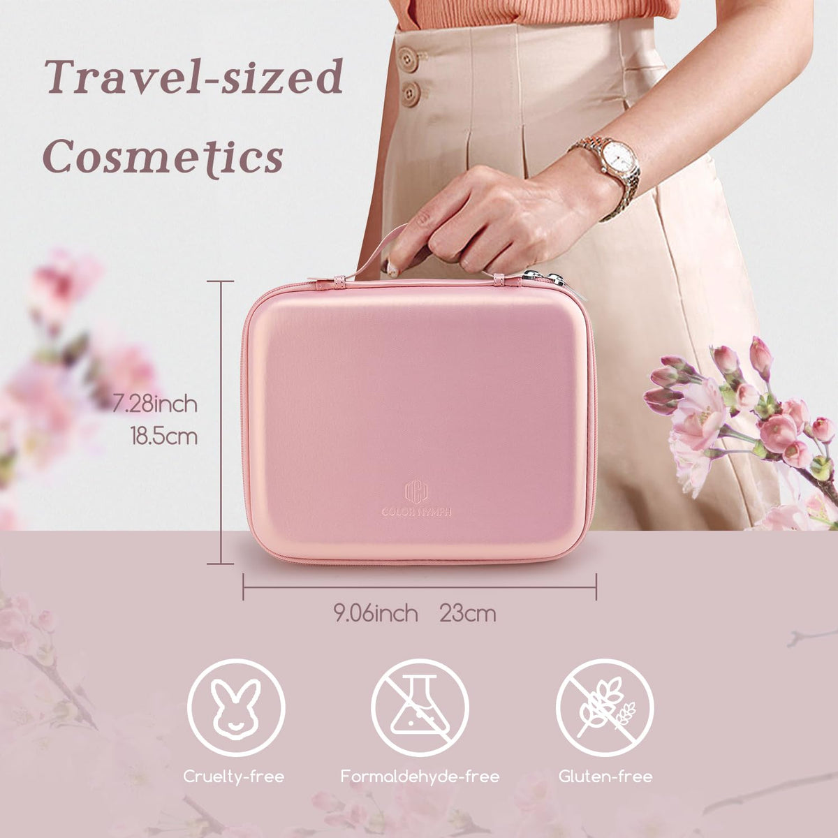 Color Nymph Makeup Kit for Teen Girl Beginner Makeup Kit Cosmetic Set Pink