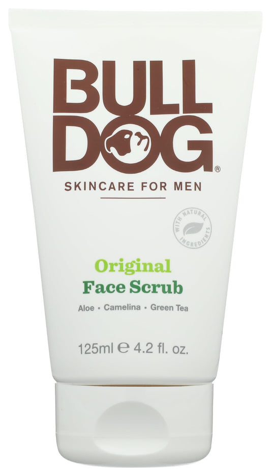 Bulldog Mens Skincare and Grooming Original Face Scrub, 4.2 Fluid Ounce