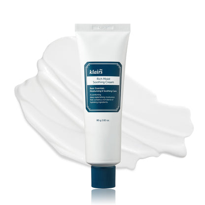 DearKlairs Rich Soothing Cream, 2.82 fl oz