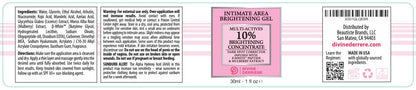 Divine Derriere Intimate Dark Spot Remover for Body, Face, Bikini and Sensitive Areas - Dark Spot Corrector Cream for Intimate Areas Contains Mulberry Extract, Alpha Arbutin, Peptide