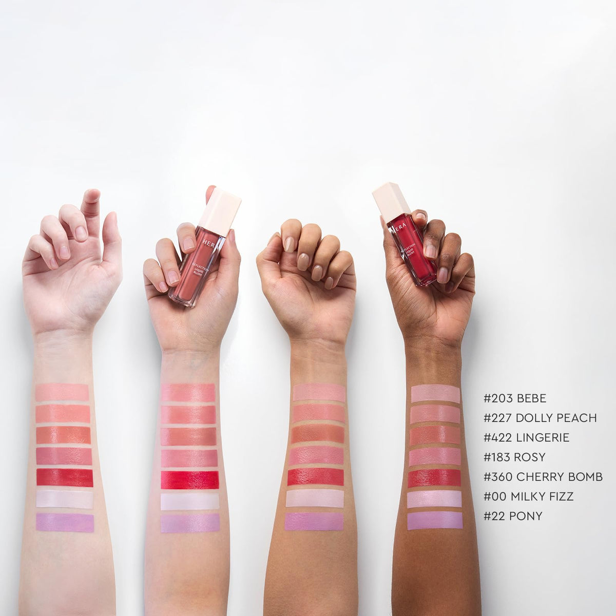 HERA Reflection Liquid Blush #183 Rosy 7.5g – Glass Skin Glow, Hydrating Serum Formula with 70% Skincare Ingredients, Buildable Radiance, Sheer Color, Korean Makeup