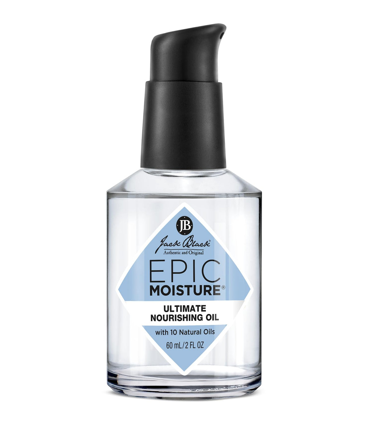 Jack Black Epic Moisture Ultimate Multipurpose Nourishing Body Oil, 2 Fl Oz