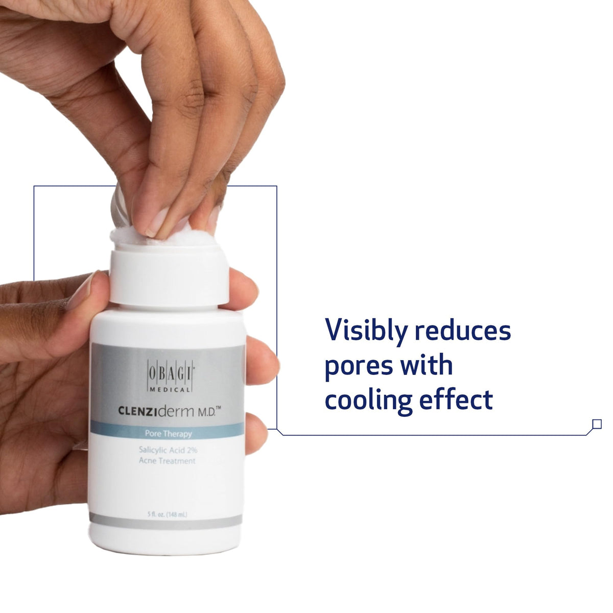 Obagi Medical CLENZIderm M.D. Pore Therapy Acne Treatment, 2% Salicylic Acid Facial Toner for Oily Acne Prone Skin, 5 Fl Oz
