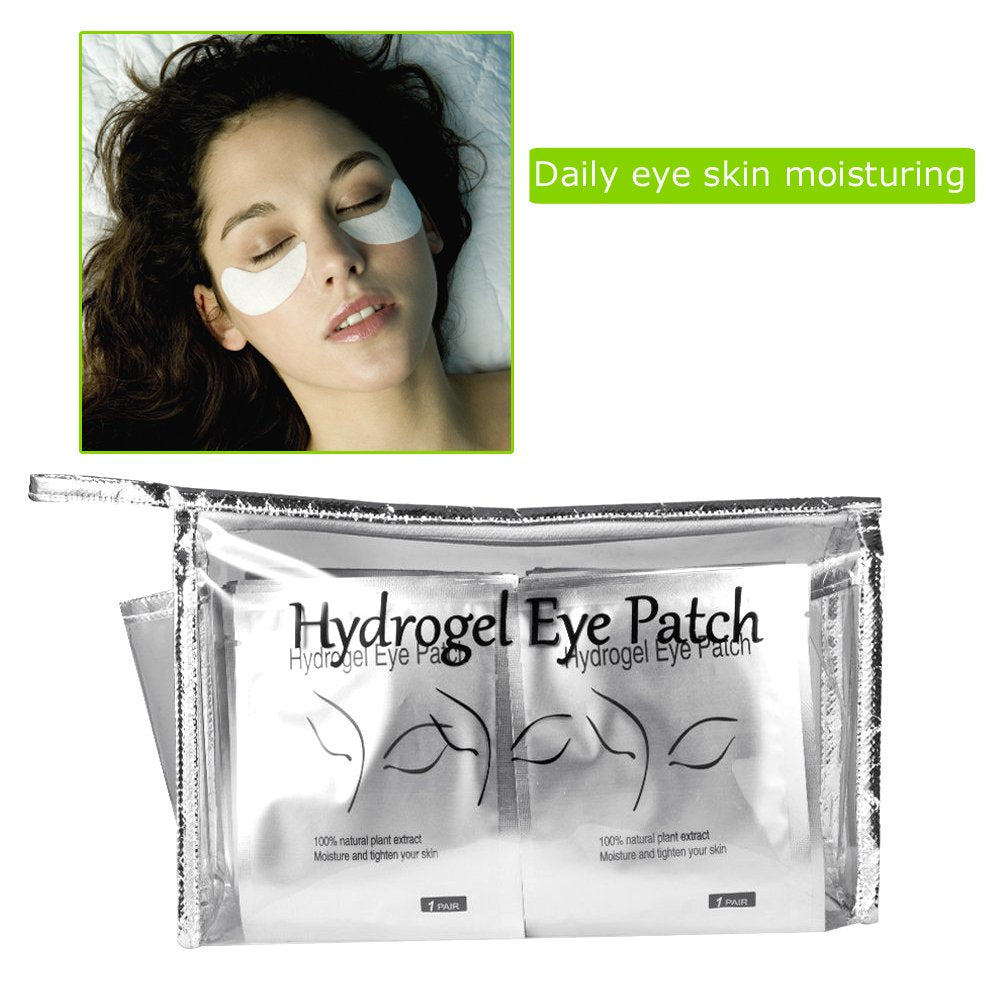 Qleng Eye Pads for Lash Extensions, 110 Pairs Under Eye Gel Patches