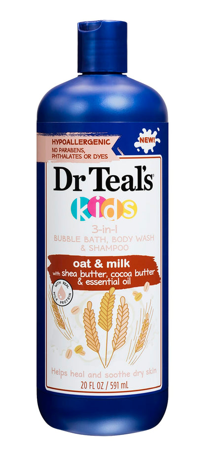 Dr Teal's Kids Sensitive Skin 3-in-1 with Shea & Cocoa Butters
