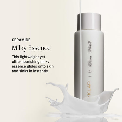 CYKLAR Ceramide Milky Essence Unscented Body Lotion for Dry Skin - 8 fl oz