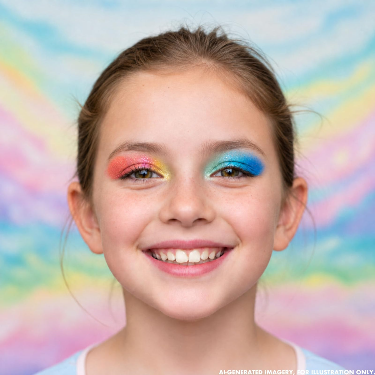 Barbie 35-Well Shadow Palette with 8 Brushes, Ages 8+