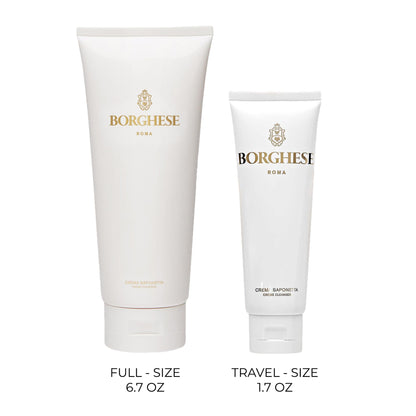 Borghese Crema Saponetta Creme Cleanser - Gentle Pore Facial Cleanser