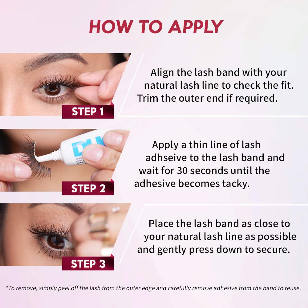 Ardell Wispies Baby Demi Lashes Natural Look Strip False Eyelashes, 4 Pack