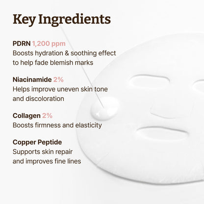 Dr.Reju-All Advanced PDRN Rejuvenating Mask (1.2 Fl Oz x 4EA)