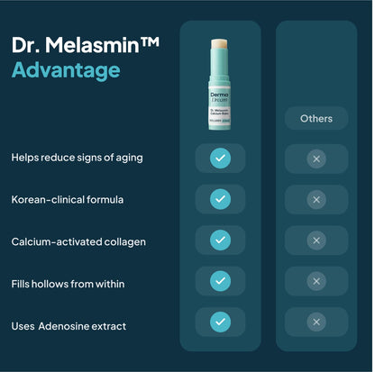 Derma Dream Under Eye Balm - Dr Melasmin Calcium Stick, 1 ct