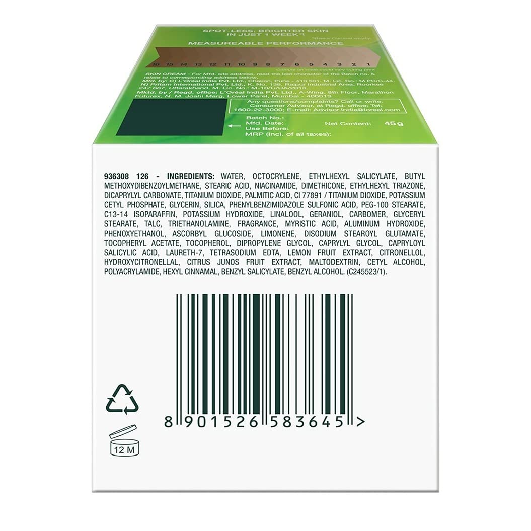 Garnier Light Complete Fairness Serum Cream, 45g