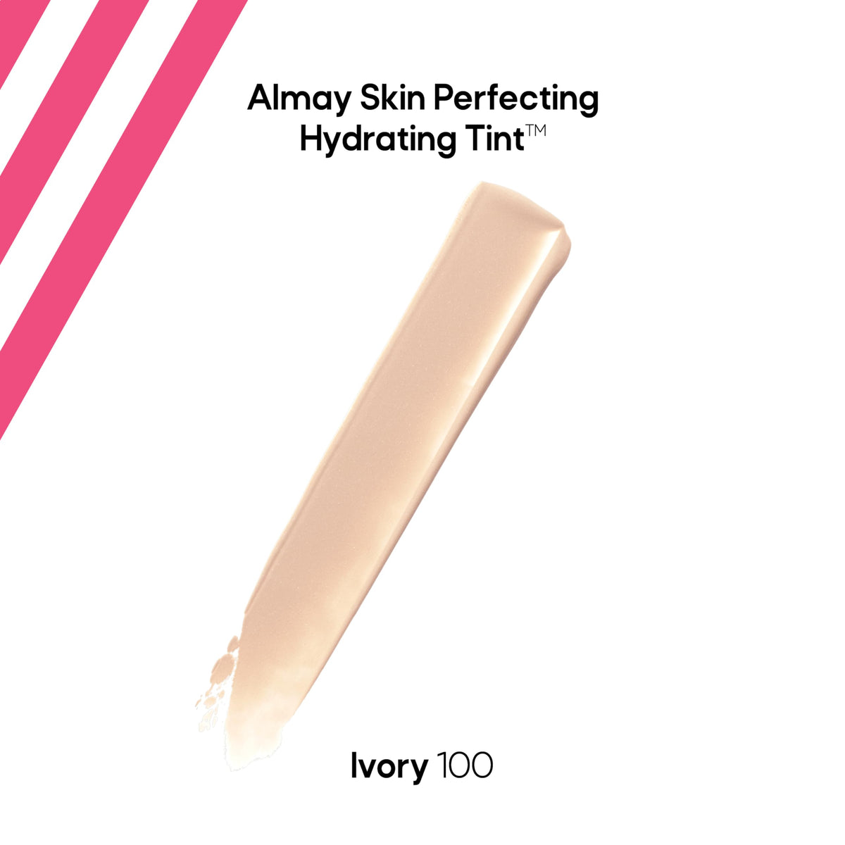 Almay Skin Perfecting Hydrating Tint Foundation, 100 Ivory, 0.94 fl oz