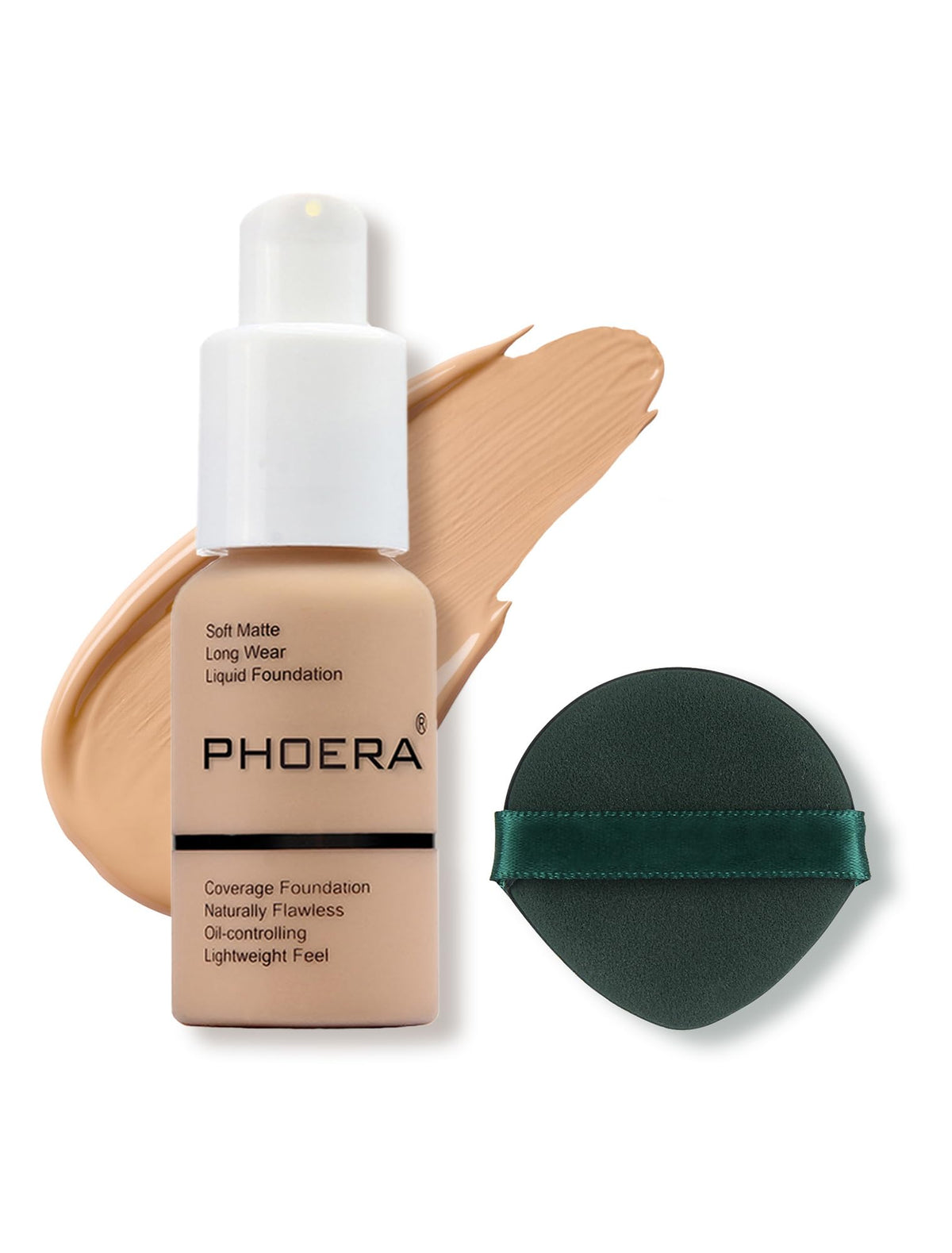 PHOERA Foundation Makeup,Full Coverage Foundation for Older Women