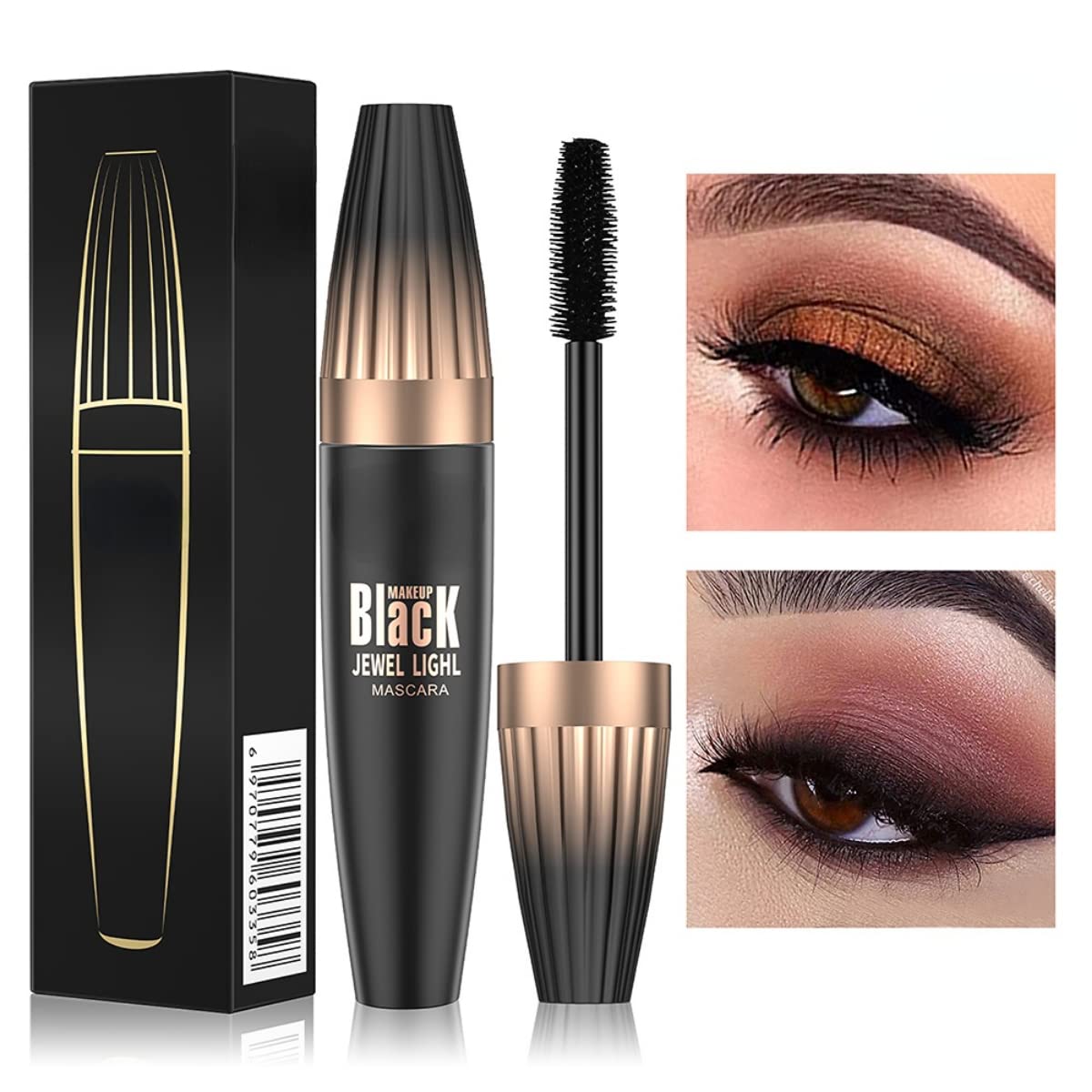 WOWCMy Amazing Lashes Mascara, 4D Silk Mascara For Older Women 60 Plus