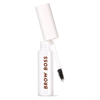 ColourPop Brow Boss Clear Brow Gel - 24HR Lifting Waterproof Eyebrow Gel - Flake-Proof & Zero Residue - Sculpted Hold & Lamination Effect - Infused with Panthenol & Rosemary Extract (0.23 Fl oz)