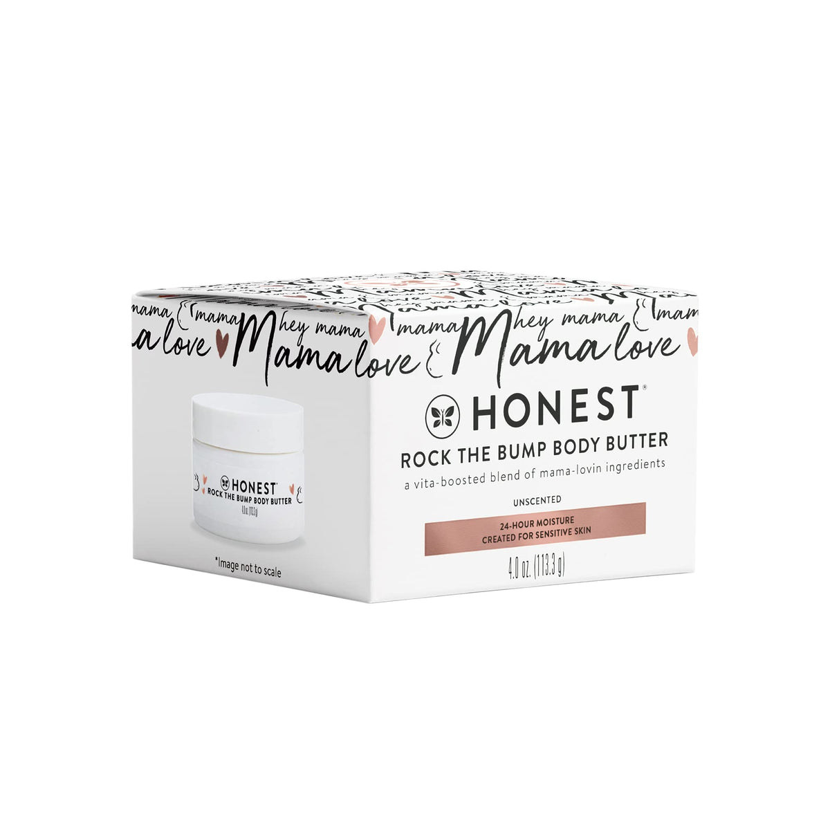 The Honest Company Body Butter, Hypoallergenic, Dermatologist Tested, 4 oz