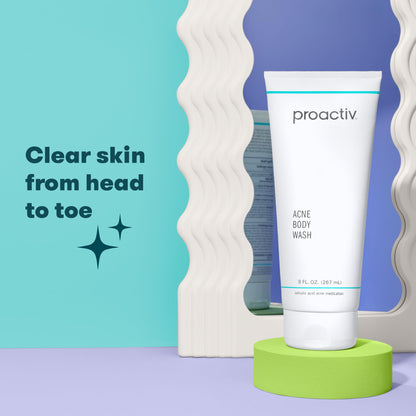 Proactiv Acne Body Wash, Salicylic & Glycolic Acid Body Cleanser, 9 Fl Oz