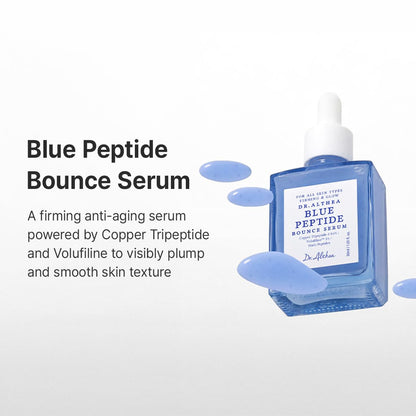 Dr.Althea Blue Peptide Bounce Serum, Korean Skin Care, 1.01 Fl Oz