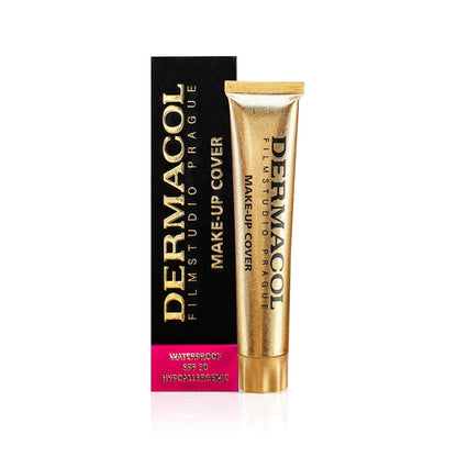 Dermacol Full Coverage Tattoo Cover Matte Foundation SPF 30, 1.1 oz, No.208