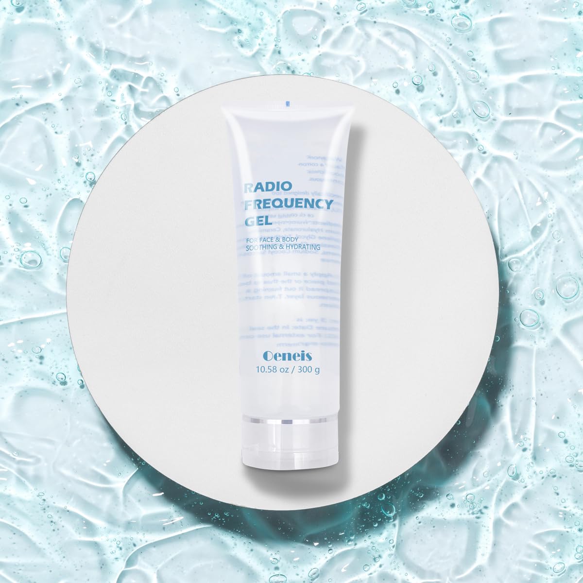 Oeneis Radio Frequency Gel for Use with RF Facial Machine, Conductive Gel for Face Microcurrent, Use for Skin Soothing and Hydrating, 300g Tube