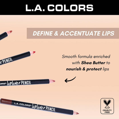L.A. COLORS Lipliner Pencil, Forever Red CP506A