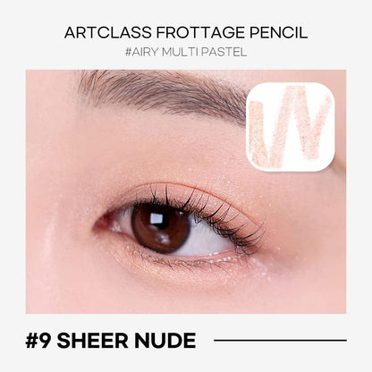 Too Cool For School Artclass Frottage Pencil Multi Use Makeup Pencil – #09 Sheer Nude