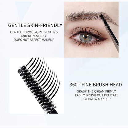 DAGEDA 2Pcs Clear Eyebrow Setting Gel, Waterproof Brow Fix Gel, Non-sticky