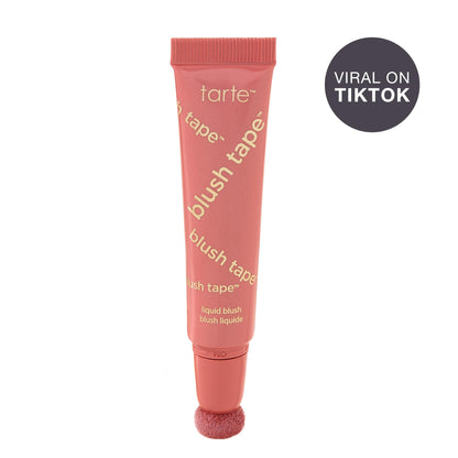 tarte blush tape liquid blush – Buildable Cream Cheek Makeup, Lightweight Formula, Blurs appearance for Radiant Glow, Vegan & Cruelty-Free, full size, berry