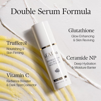 d'alba Piedmont White Truffle Double Serum All-in-one Multi Balm (0.35 oz)