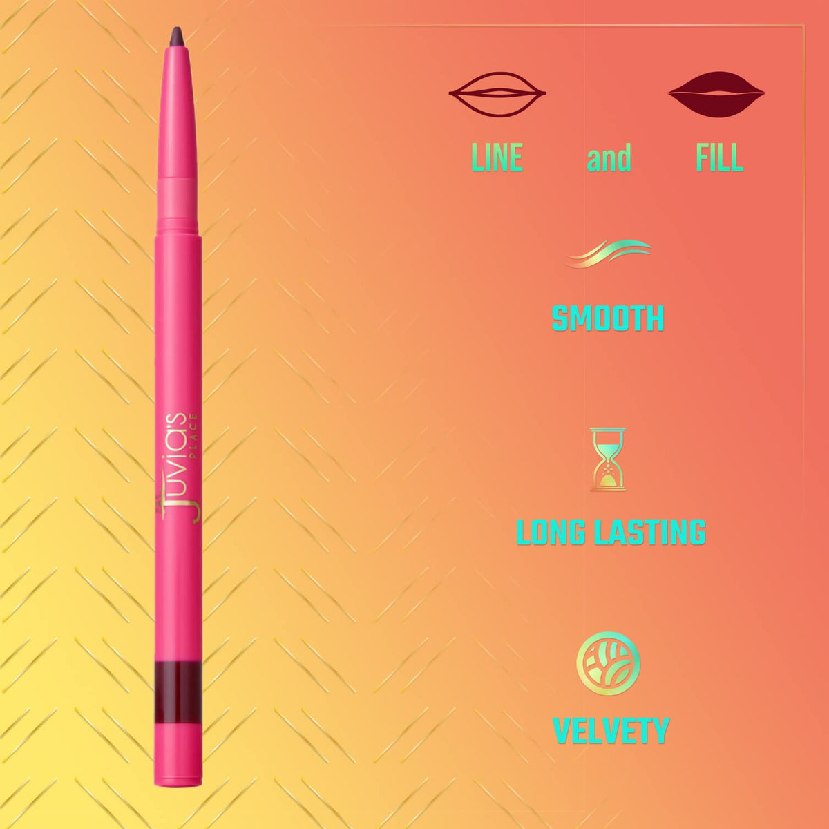 Juvia's Place Luxe Lip Liner Scorpio - Long Lasting Matte Finish Makeup