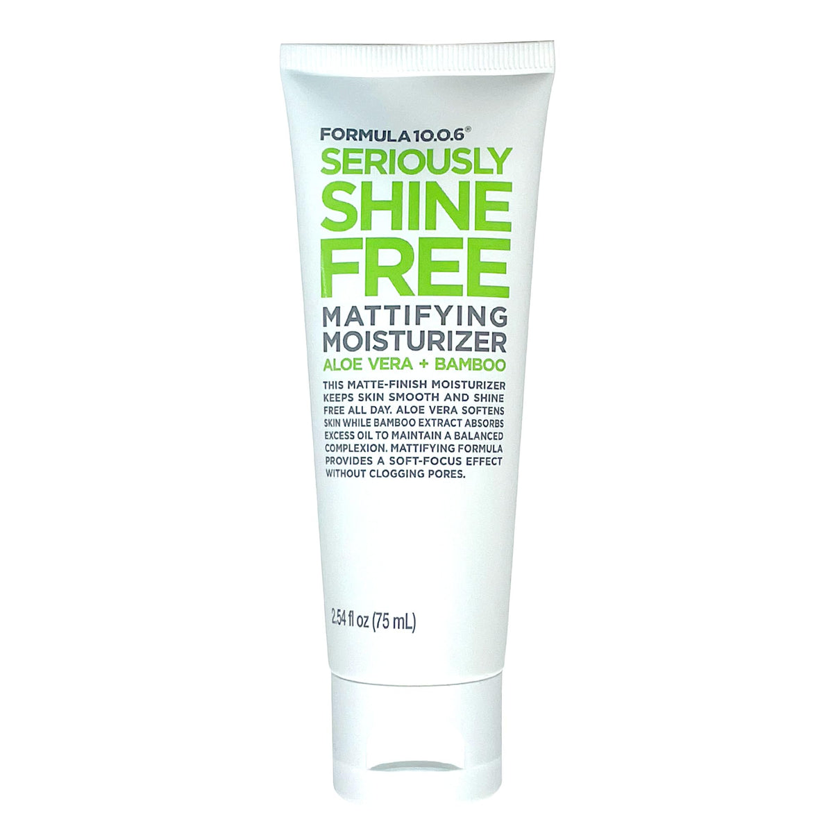 FORMULA 10.0.6 Seriously Shine Free Mattifying Moisturizer 2.54oz (75ml)