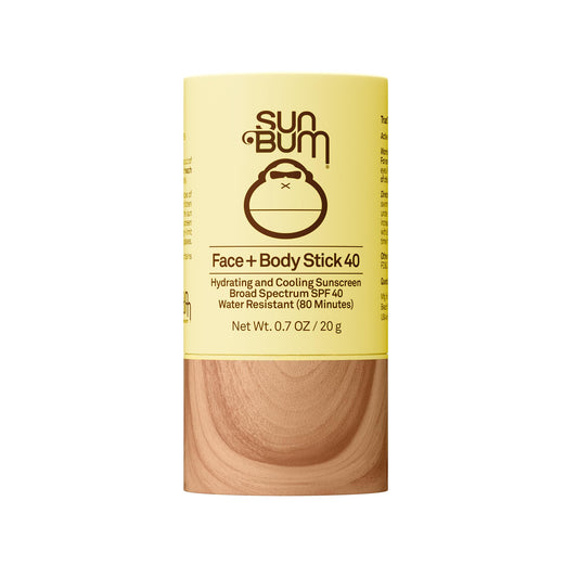 Sun Bum Original SPF 40 Face and Body Sunscreen Stick - Travel Size, 0.7 oz