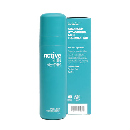 Active Skin Repair Face and Body Hydrating Serum, EWG Verified, 5 fl oz