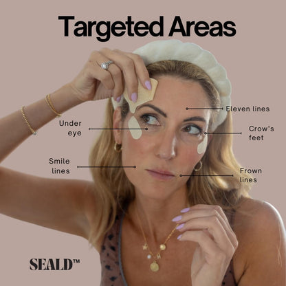 SEALD™ Face Tape Smoothing Strips For Wrinkle Smoothing, 60 strips