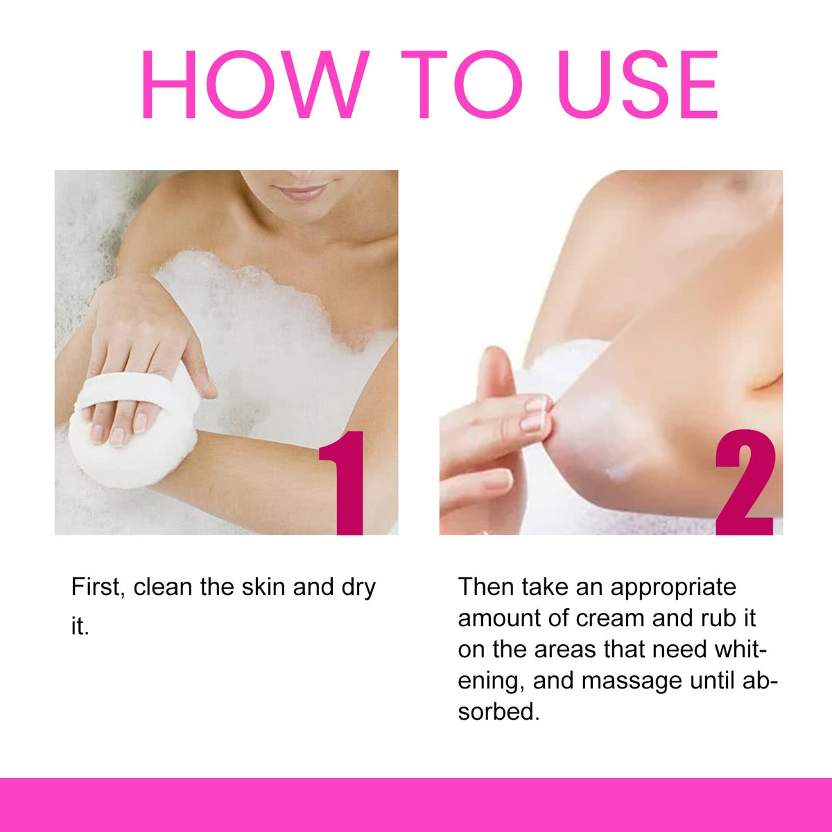 Vitamin C Skin Whitening Cream,Dark Spot Remover for Face,Skin Lightening Cream for Intimate Areas,Neck,Armpit,Elbow, Inner Thigh and Knees,Improve Underarm Dullness Odor