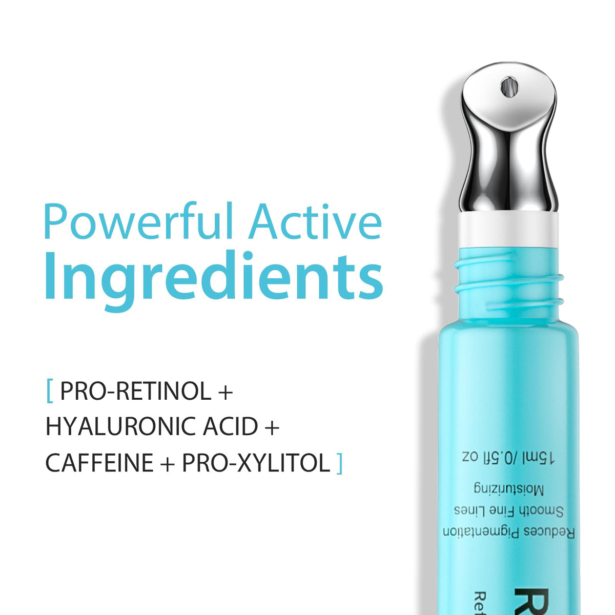 Seacall Retinol Eye Cream with Hyaluronic Acid & Caffeine, 15ml