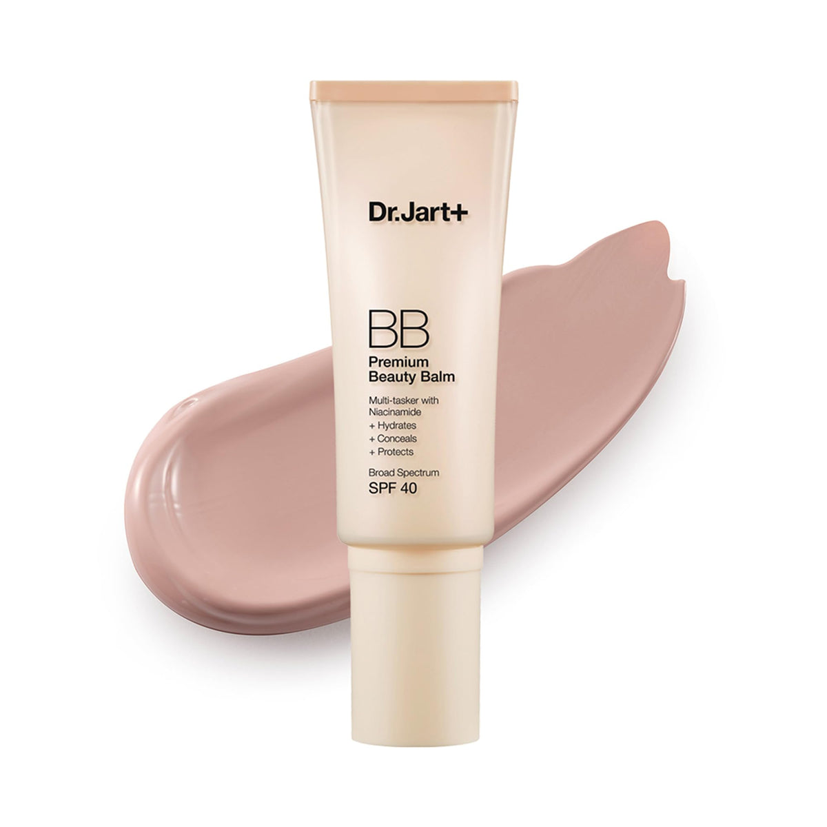 Dr.Jart+ Premium BB Korean Tinted Moisturizer with SPF 40 and Niacinamide | bb cream | Skin Tint | Korean Makeup, Fair-Light, 1.35 Fl Oz